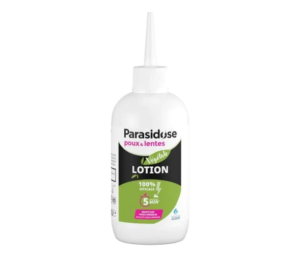 Lotion végétale anti-poux et lentes Parasidose - flacon de 200ml