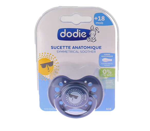 Sucette anatomique +18mois Dodie - une sucette
