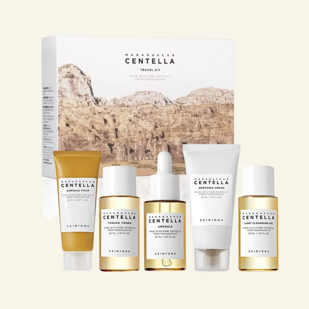Madagascar Centella Travel Kit