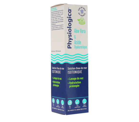 Spray isotonique eau de mer aloe vera & acide hyaluronique Gifrer - spray de 120ml