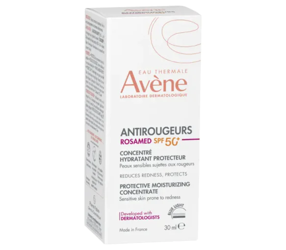 Antirougeurs Rosamed SPF50+ concentré hydratant protecteur Avène - flacon-pompe de 30ml