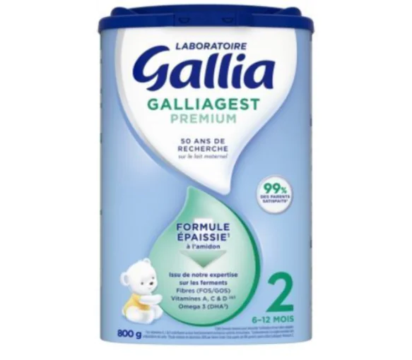 Galliagest Premium Lait en poudre 2ème âge Gallia - pot de 800g