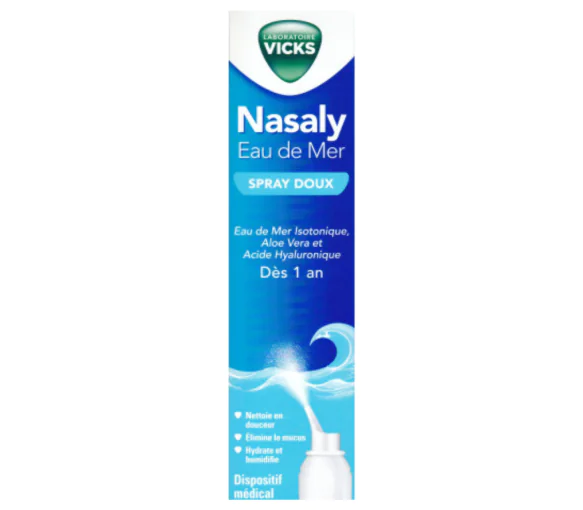 Nasaly eau de mer spray doux Vicks - spray de 120ml