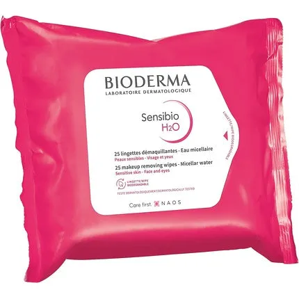 Bioderma Sensibio H2O Micelle Solution Make-Up Removing Wipes 25