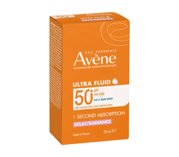 Ultra fluid éclat radiance SPF50+ Avène - tube de 50ml