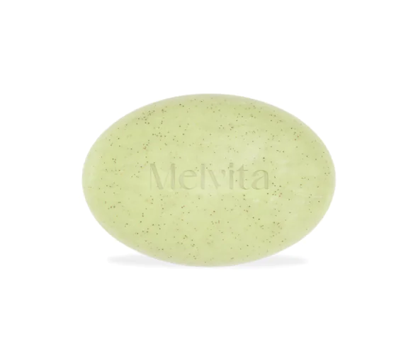 L'or végétal savon exfoliant lissant corps Melvita - pain de 125g