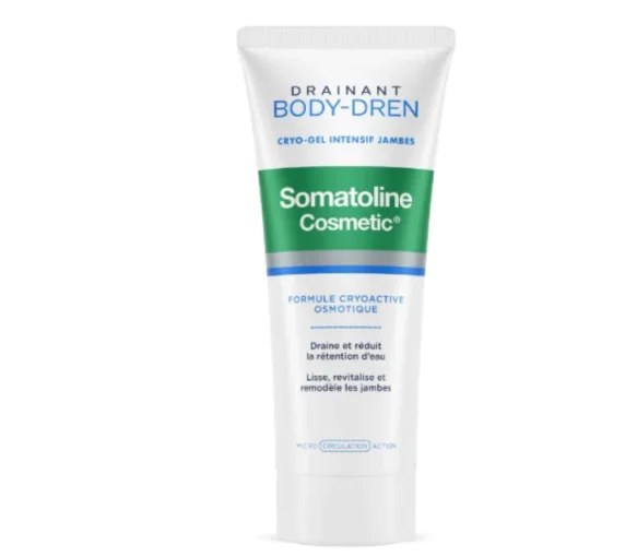 Body-dren cryo-gel intensif jambes Somatoline Cosmetic - tube de 200ml