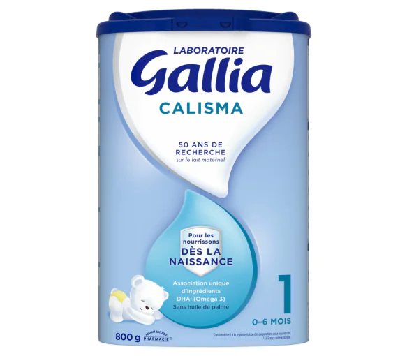 Calisma Lait premier âge dès la naissance système immunitaire Gallia - pot de 800g