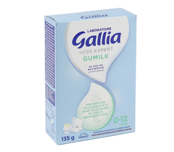 Bébé expert gumilk 0-12 mois Gallia - boite de 135g