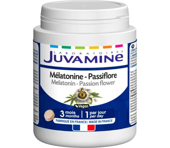 Mélatonine Passiflore Juvamine - boîte de 90 comprimés