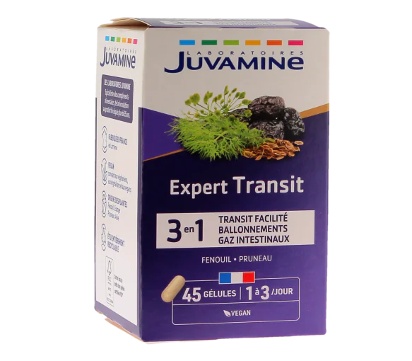 Expert Transit Juvamine - boite de 45 gélules