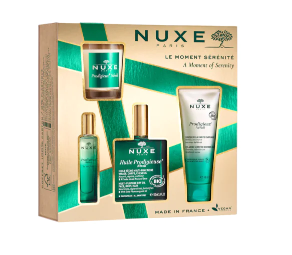 Coffret le moment de sérénité Nuxe - coffret de 4 produits