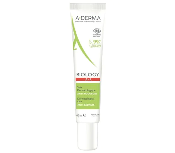 Biology Soin A-R dermatologique anti-rougeurs A-Derma - tube de 40ml