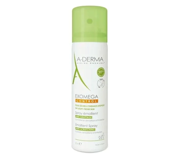 Exomega Control spray émollient anti-grattage A-Derma - spray de 50ml