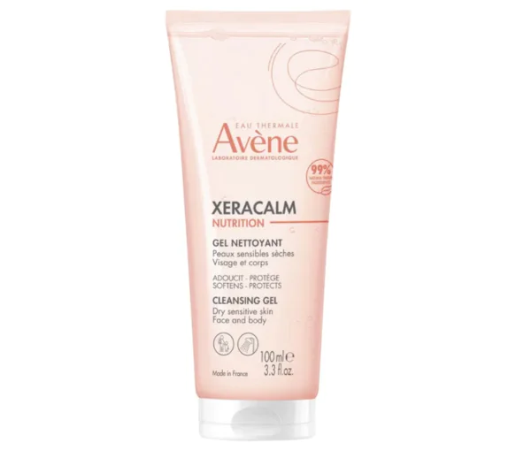 Xeracalm Nutrition gel nettoyant Avène - tube de 100ml