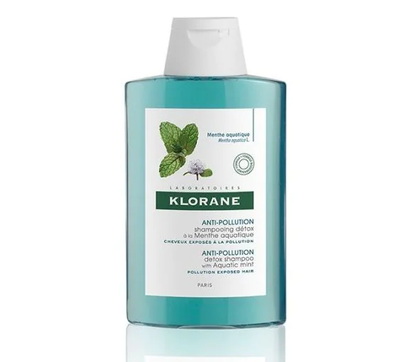 Shampooing détox menthe aquatique bio Klorane - flacon de 200ml