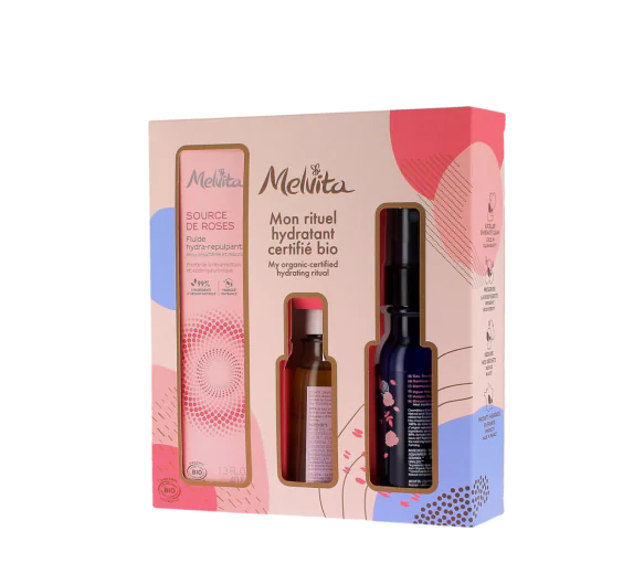 Mon rituel hydratant certifié BIO Melvita - coffret de 3 produits