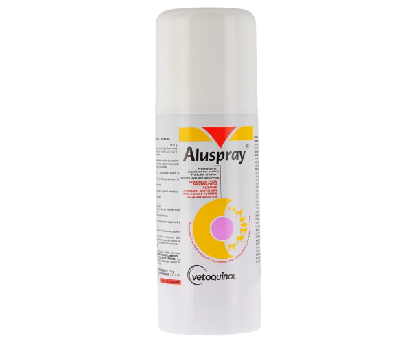 Aluspray protecteur et cicatrisant Vetoquinol - spray de 127ml