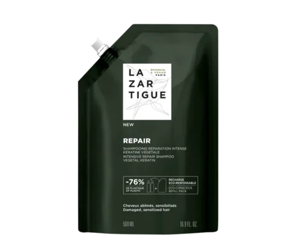 Repair shampooing réparation intense Lazartigue - éco-recharge de 500ml