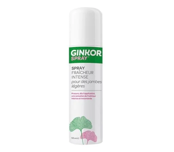Spray fraîcheur intense jambes légères Ginkor - spray de 125ml