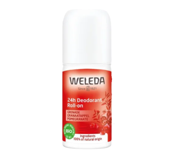 Déodorant 24h grenade Weleda - roll-on de 50ml