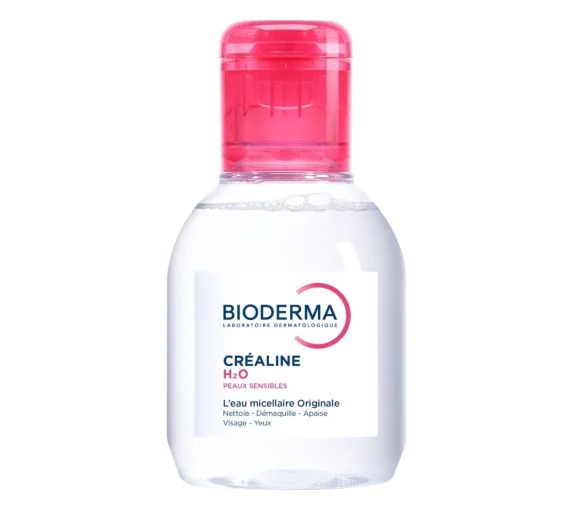 Eau micellaire Crealine H2O Bioderma - flacon de 100 ml