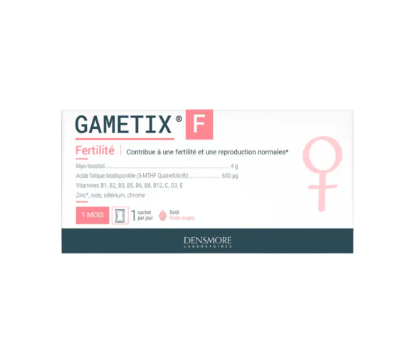 Gametix F fertilité Densmore - boîte de 30 sachets