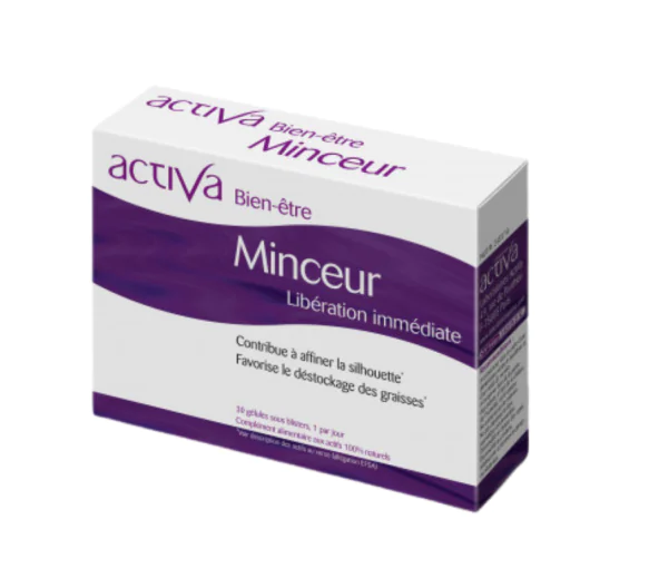 Bien-être minceur libération immédiate Activa - boîte de 30 gélules