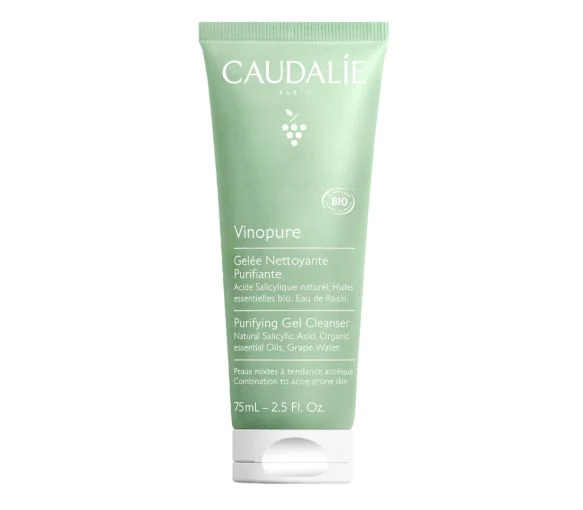 Vinopure Gelée nettoyante purifiante Caudalie - tube de 75ml
