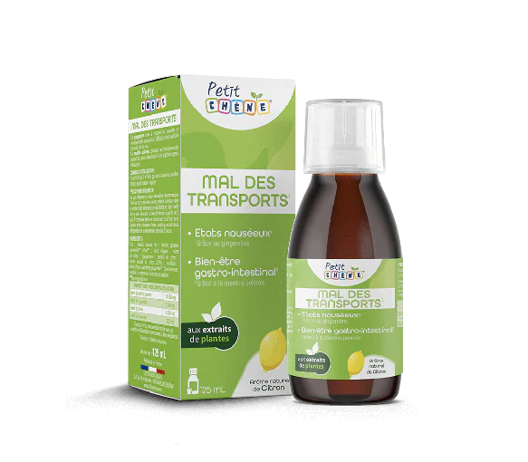 Petit Chêne Mal des Transports Les 3 Chênes - flacon de 125ml