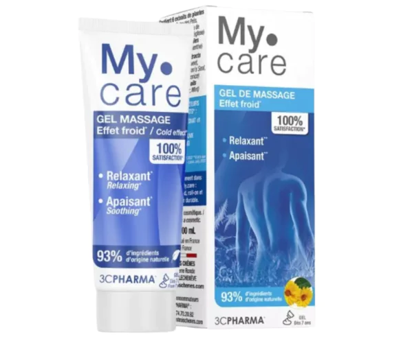 My Care gel de massage effet froid 3C Pharma - tube de 100ml