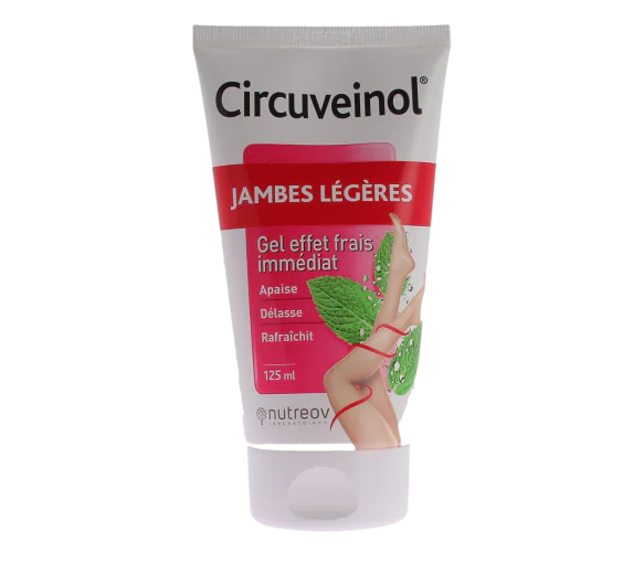 Circuveinol jambes légères gel Nutreov - tube de 125ml