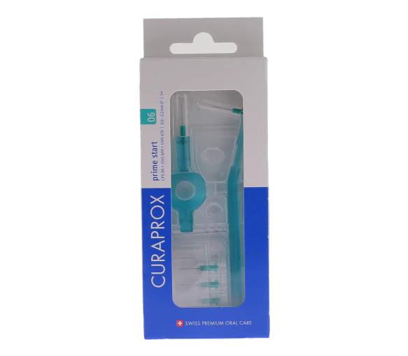 Set de brossettes interdentaires prime start taille 06 Curaprox - boite de 5 brossettes