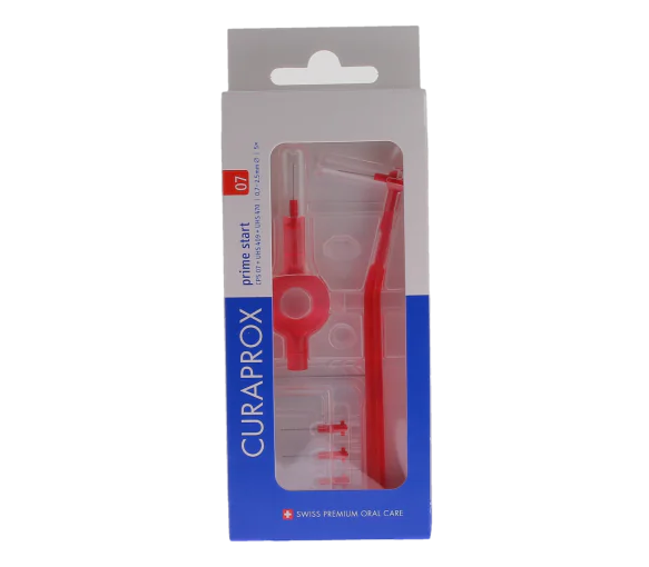 Set de brossettes interdentaires prime start taille 07 Curaprox - boite de 5 brossettes