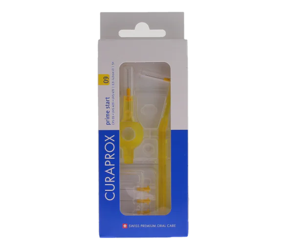 Set de brossettes interdentaires prime start taille 09 Curaprox - Boite de 5 brossettes