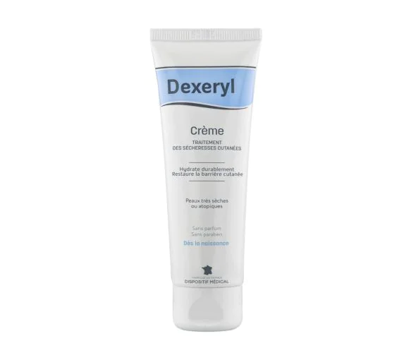 Dexeryl crème traitement des sécheresses cutanées Pierre Fabre - tube de 50g