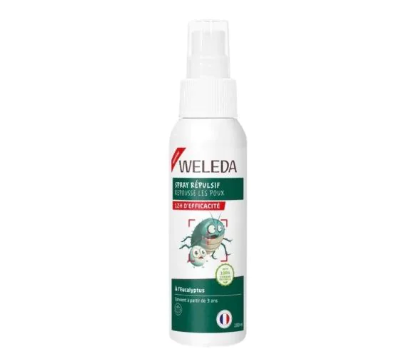 Spray répulsif anti-poux Weleda - spray de 100ml