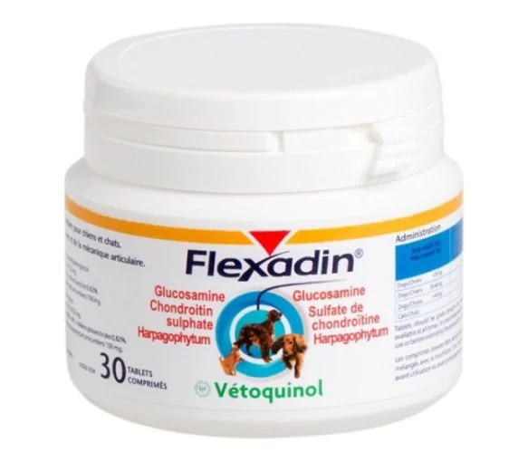 Flexadin Vetoquinol - pot de 30 comprimés