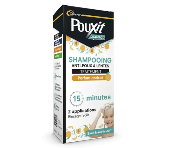 Shampooing anti-poux et lentes traitement Pouxit - flacon de 100ml