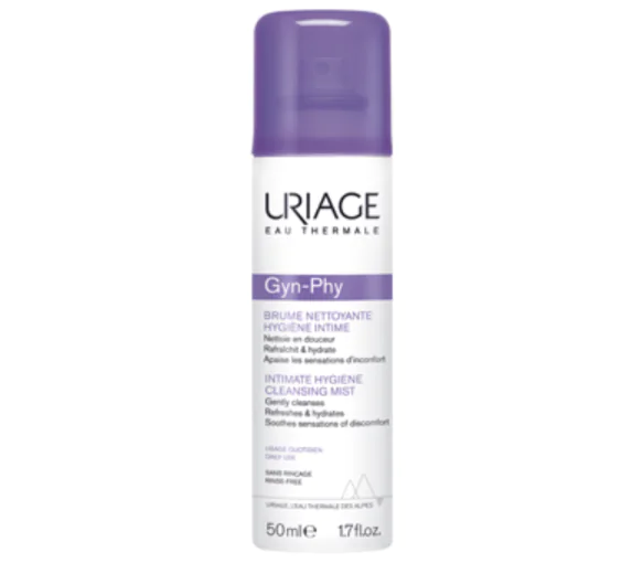 Gyn-Phy brume nettoyante hygiène intime Uriage - spray de 50ml