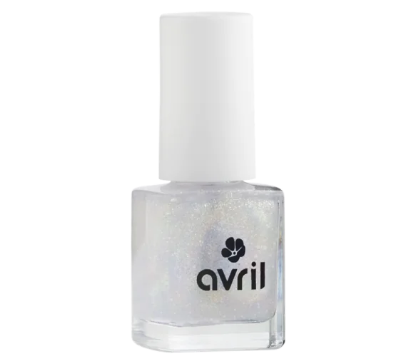 Top coat pailleté doré Avril - flacon de 7ml