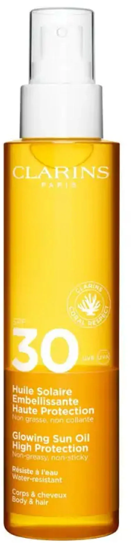 Sun body oil spf30