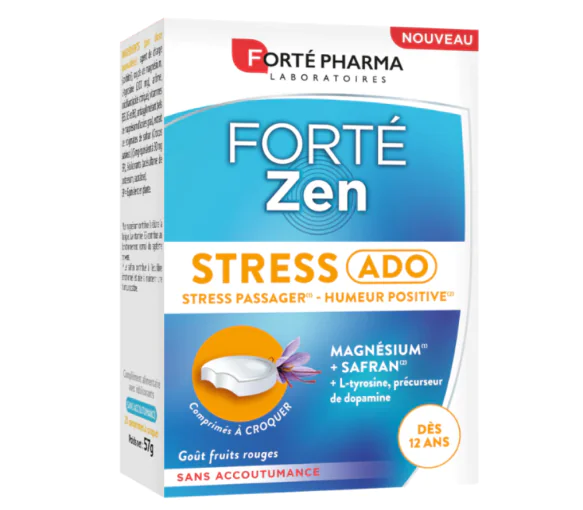 Forté Zen stress ado Forté Pharma - boite de 20 comprimés