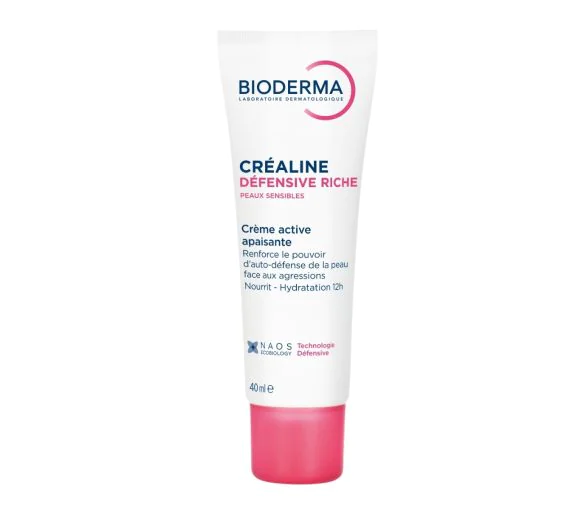 Créaline défensive riche crème active apaisante Bioderma - tube de 40ml