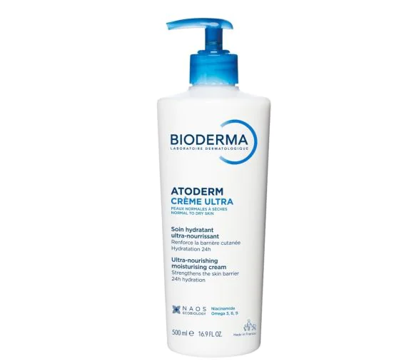 Atoderm Crème Ultra crème hydratante ultra-nourrissante Bioderma - flacon-pompe de 500 ml
