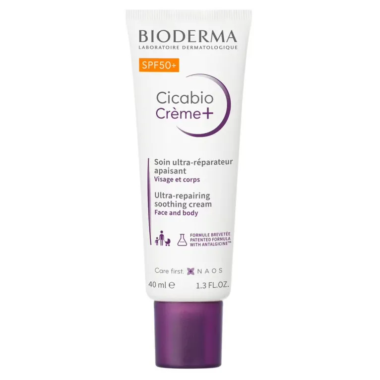 Cicabio Crème+ SPF50+ Bioderma - tube de 40ml