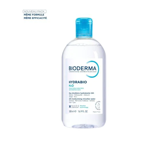 Hydrabio Eau micellaire H2O Bioderma - flacon de 500ml