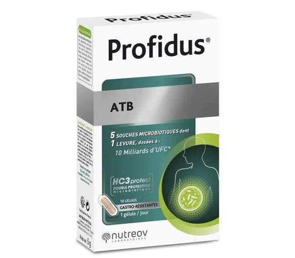 Profidus ATB Nutreov - boîte de 10 gélules