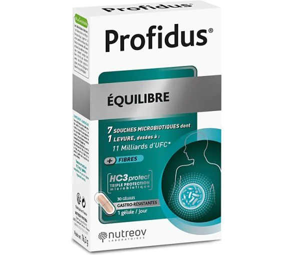 Profidus équilibre Nutreov - boîte de 30 gélules