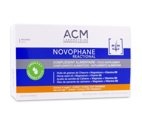 Novophane reactional ACM - boite de 60 comprimés